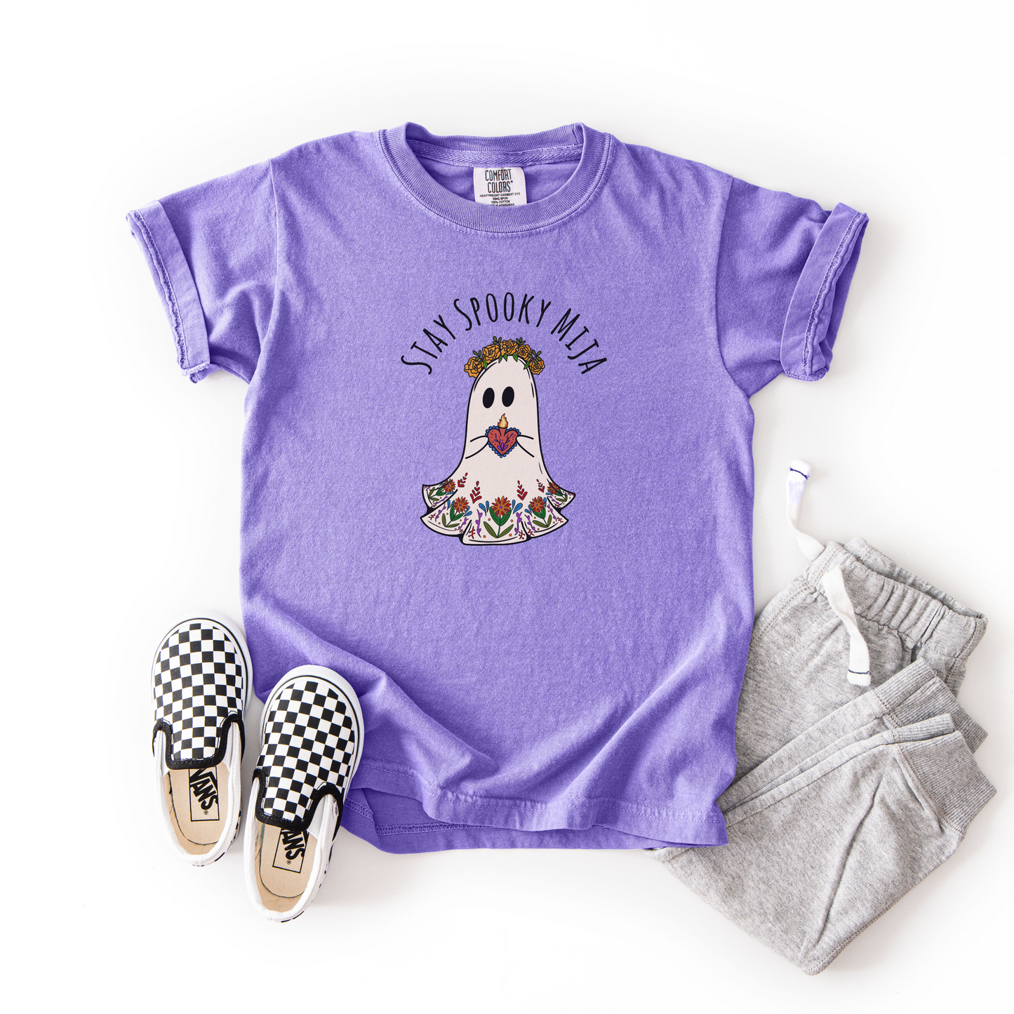Stay Spooky Mija- Youth Comfort Colors