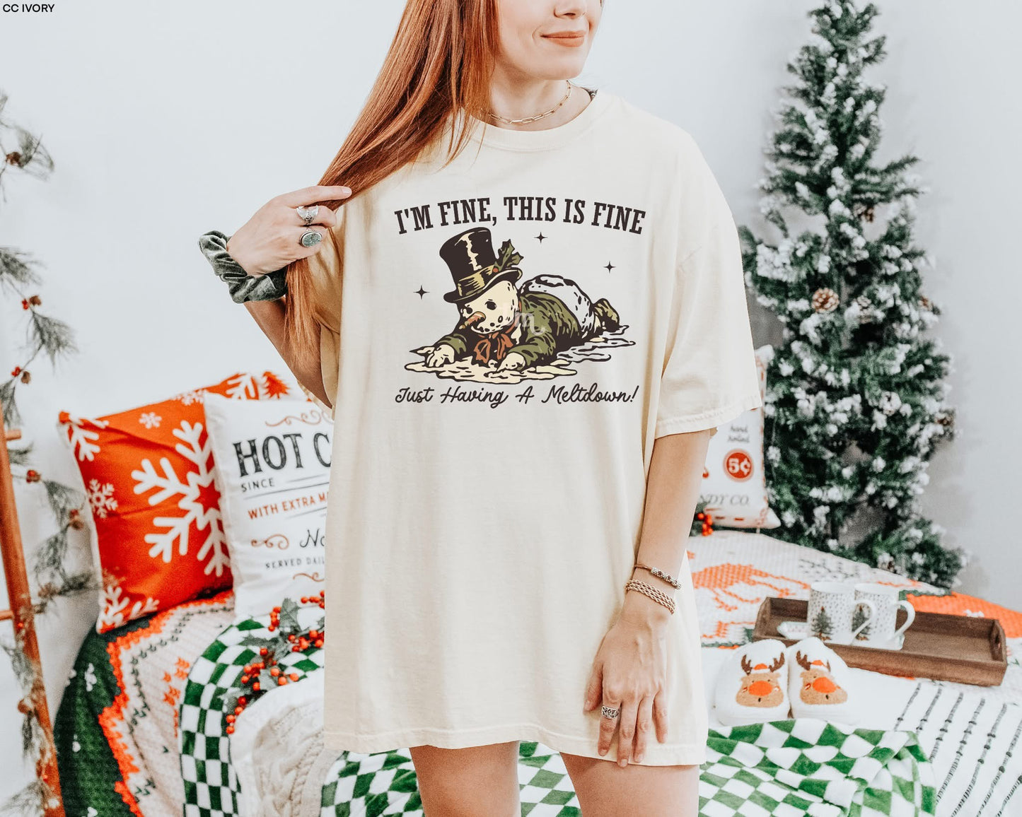 I’m Fine Meltdown Snowman