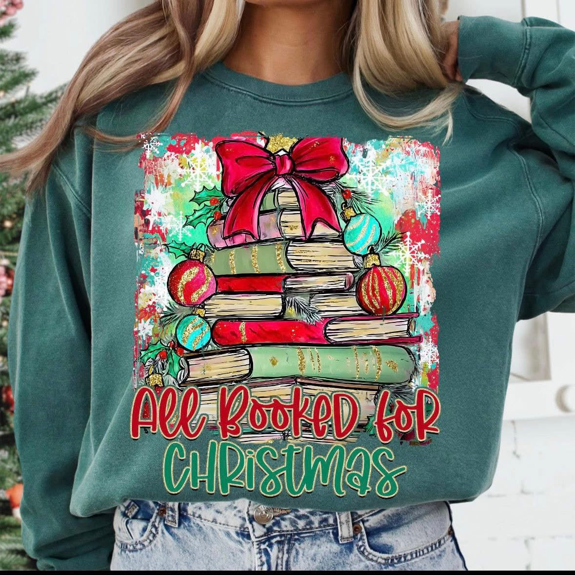 All Booked For Christmas (Full Color)