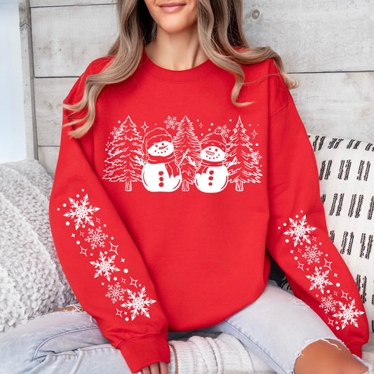 Snowman Winter Wonderland- Comfort Colors