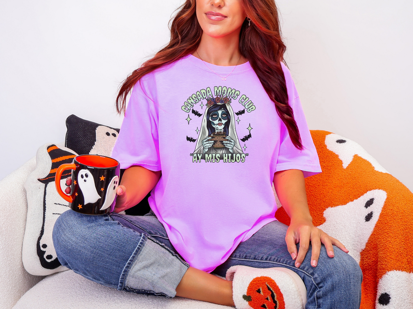 Cansada Moms Club - Comfort Colors Tee
