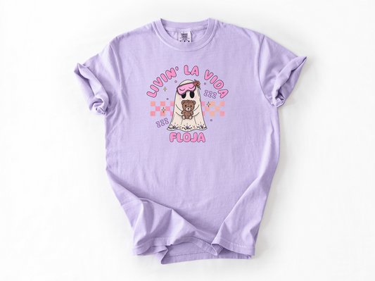 Living' La Vida Flora - Comfort Colors Tee