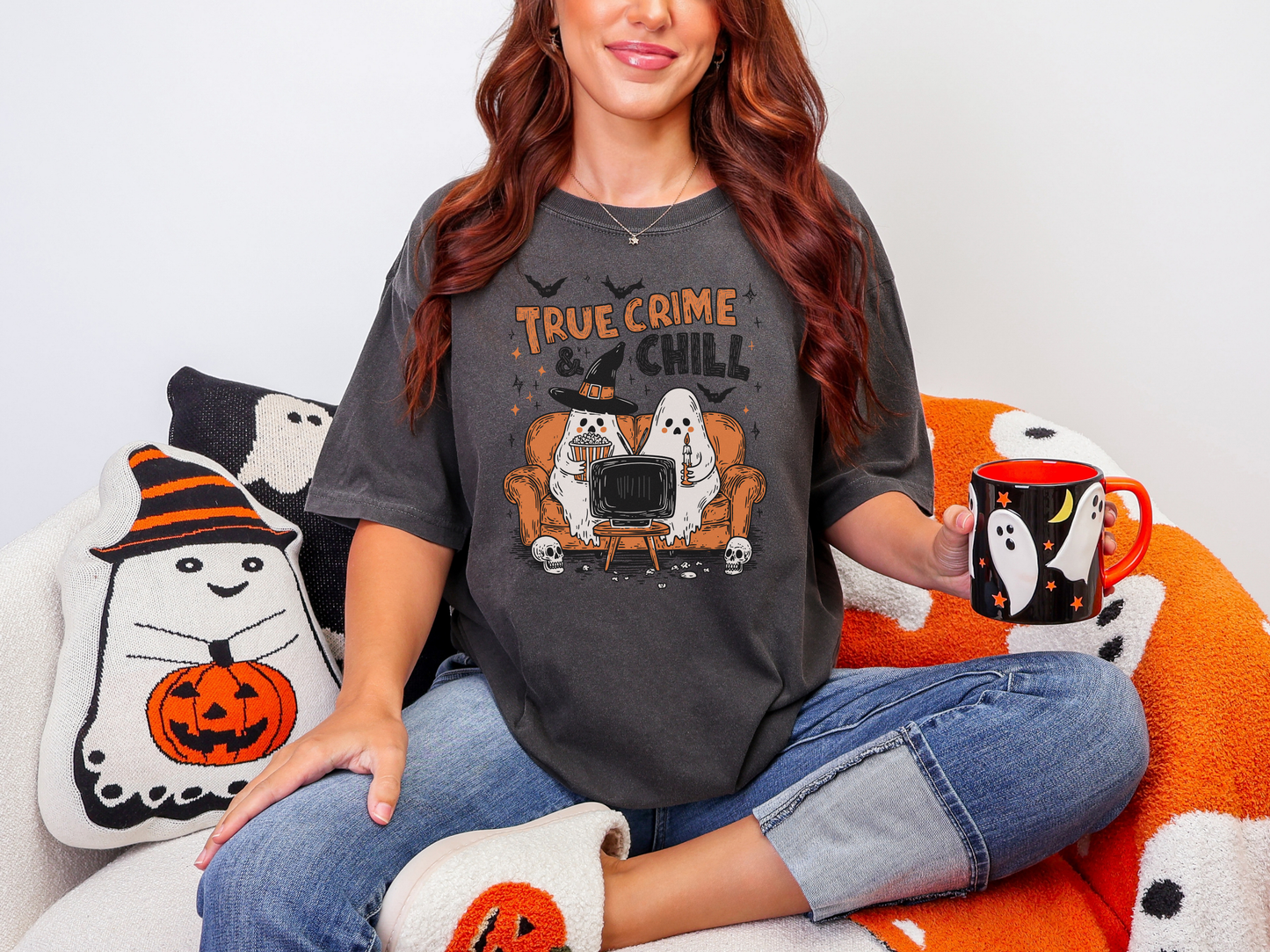 True Crime & Chill - Comfort Colors Tee