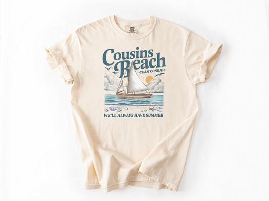 Cousins Beach - Comfort Colors Tee