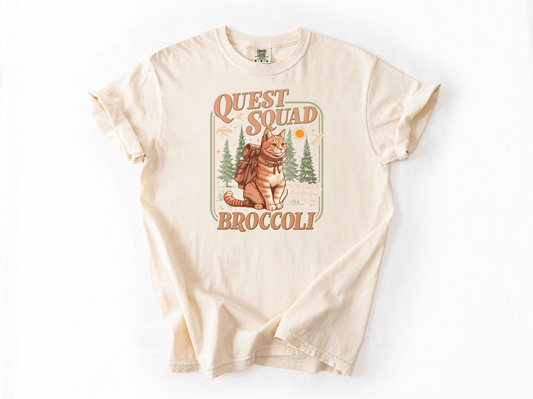 Broccoli Quest Squad - Comfort Colors Tee