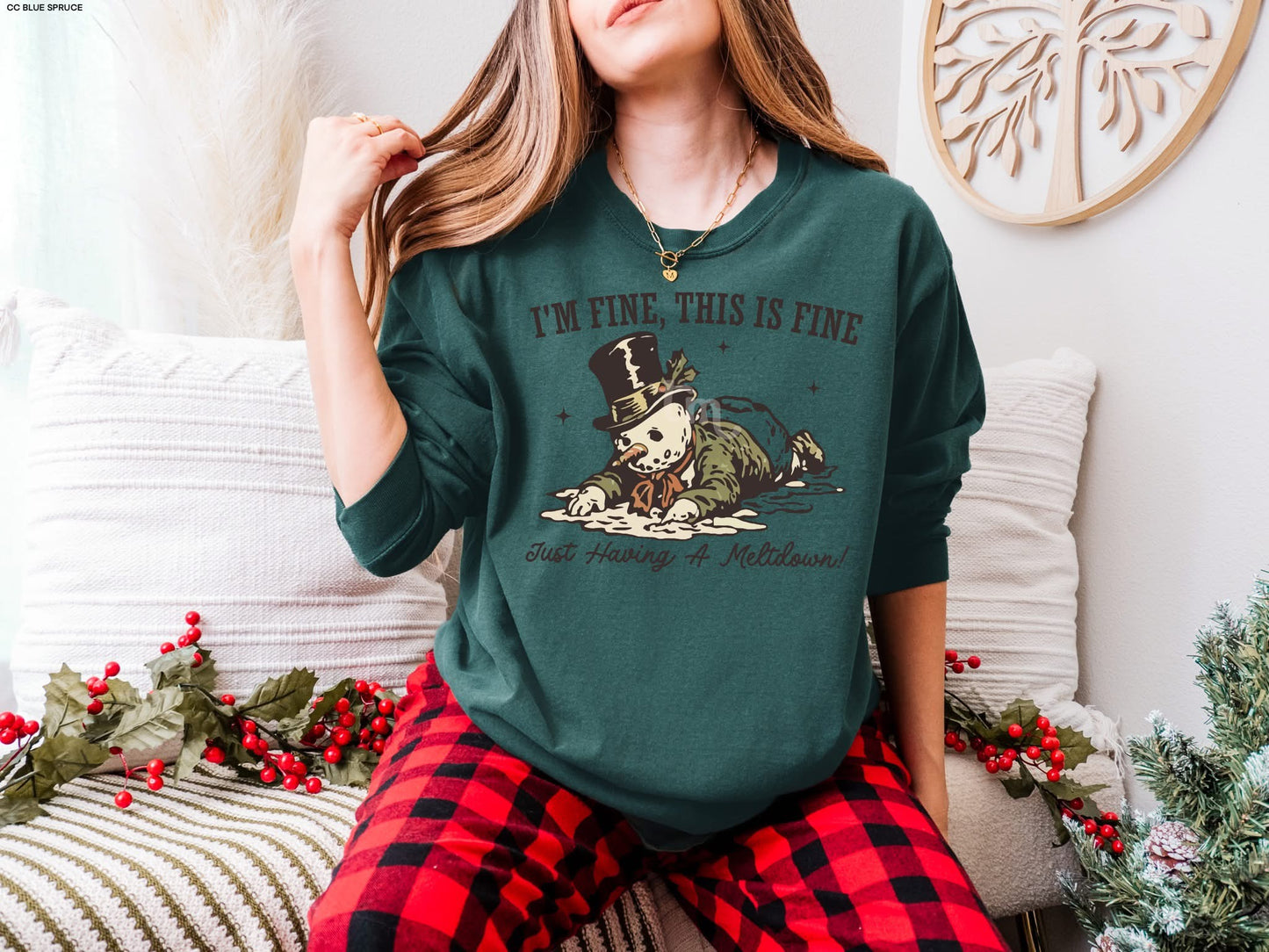 I’m Fine Meltdown Snowman