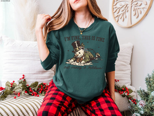 I’m Fine Meltdown Snowman