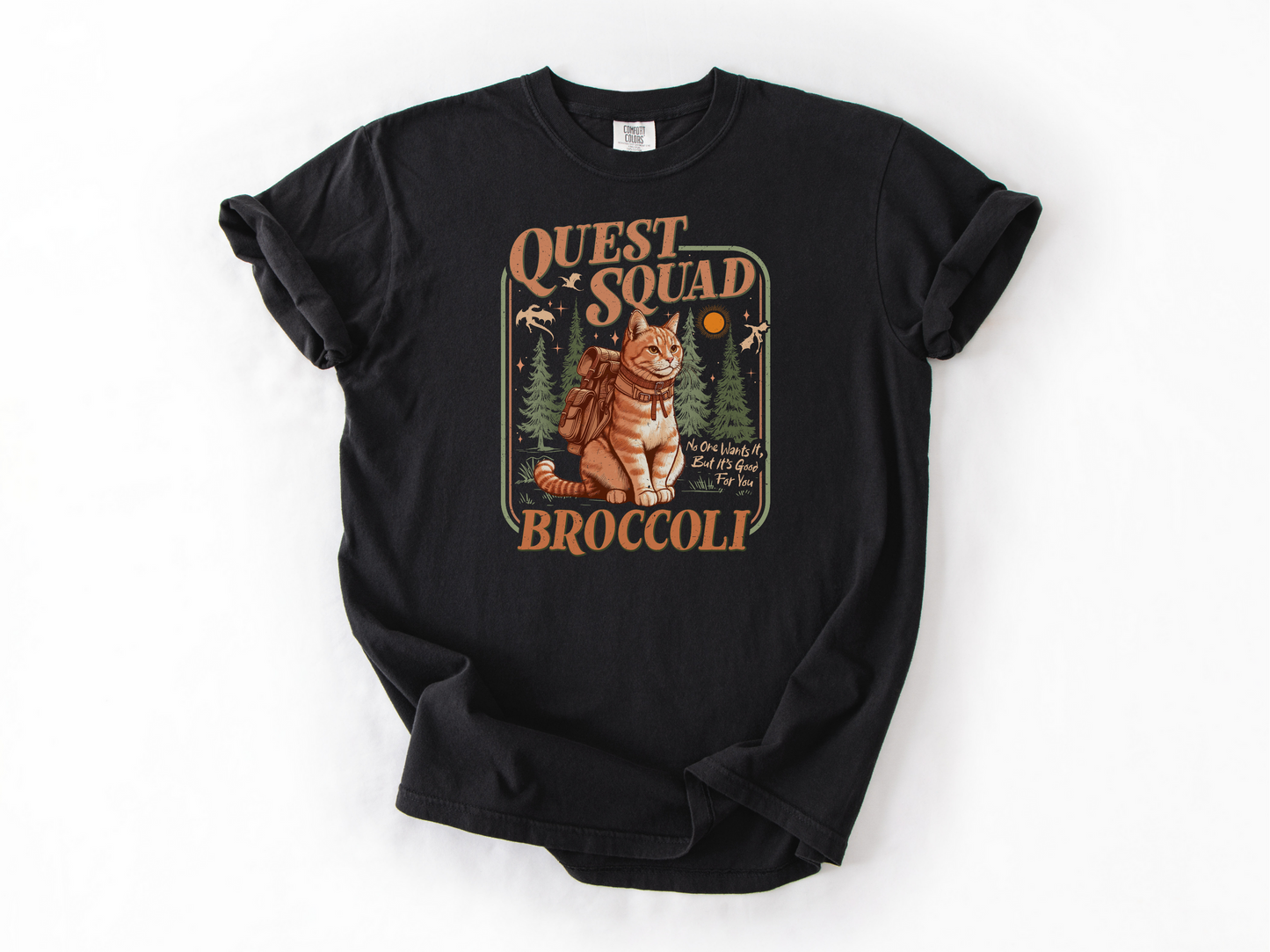 Broccoli Quest Squad - Comfort Colors Tee