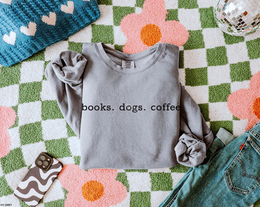 Books Dogs Coffee